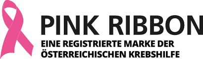 Pink Ribbon Logo der Österreichischen Krebshilfe